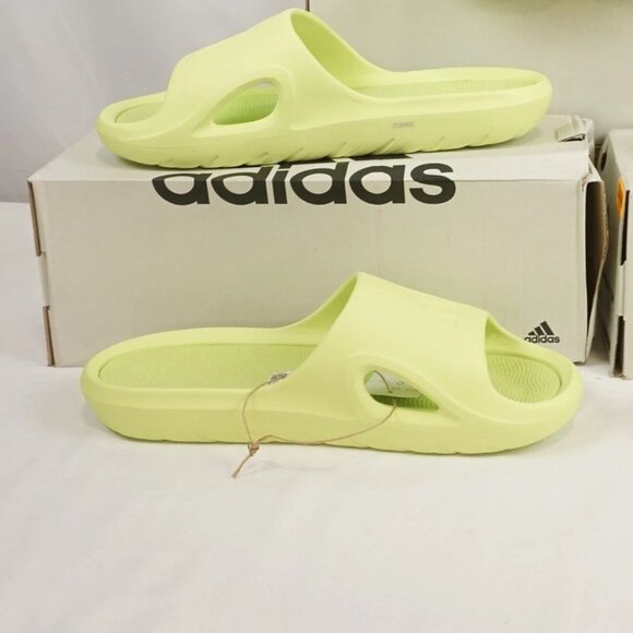 Adidas Adicane Slides Unisex Shoes Sandals in Lime Green Neon Green Men Women main image 6